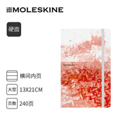 Moleskine 任天進藝術家系列聯(lián)名合作限量款筆記本本子 高顏值本子記事本小本子送禮 一劃E-大型-硬面【套盒裝】