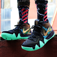 耐克（NIKE）新款男鞋歐文4 KYRIE 4戰(zhàn)靴籃球鞋943807-002 AV2594-001曼巴精神大師之路 40