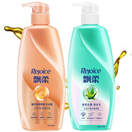 飄柔（Rejoice）洗護套裝洗發(fā)水護發(fā)素組合裝焗油精油潤養(yǎng)柔順染發(fā)修護男女士通用 精萃750g洗+清潤750g護