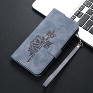 萊跡適用于vivo y52s翻蓋式皮套y31siQOOu3x全包u3x軟殼翻蓋手機殼防摔 國-藍色膚感皮套+手環(huán) vivo y52s/y31s 通用