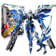 德馨玩具（DISON）鋼鐵飛龍2玩具力量變形玩具合體機器人恐龍拼裝模型機械獸套裝 【2代】龍魂覺(jué)醒機械獸X-翼龍