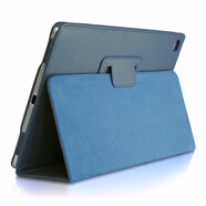 酷思麥 適用新款mini6/7平板電腦保護(hù)套迷你3mini4蘋果air2第6代ipad4 2018 9.7寸保護(hù)殼iPad 10代皮套 深藍(lán)＞升級(jí)版 iPad Mini4/5(7.9英寸)