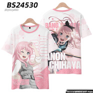 BanG Dream MyGO周邊衣服高松燈 千早愛(ài)音動(dòng)漫痛上衣夏裝短袖T恤 千早愛(ài)音-T恤 2XL