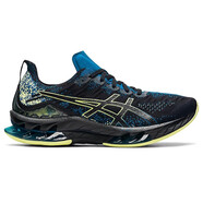 亞瑟士（ASICS）KINSEI BLAST男子輕量透氣緩震回彈運動長距離跑步鞋 摩登未來感 1011B203.004 黑藍黃 其他碼請咨詢客服