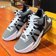 耐克（NIKE）男鞋2025夏季新款88實(shí)戰(zhàn)籃球鞋緩震透氣防滑運(yùn)動(dòng)鞋 DM1122-100白色金屬銀黑 43