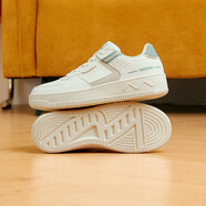 361°運動(dòng)女鞋秋冬季學(xué)生復古厚底增高小白休閑板鞋子女682116601F-10