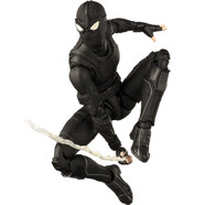 萬代（BANDAI） SHF 漫威超級英雄1 手辦模型玩具 15cm SHF 蜘蛛俠黑色戰(zhàn)衣
