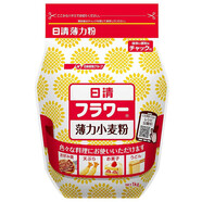 日清 日本進(jìn)口 薄力小麥粉 低筋面粉1kg 做蛋糕餅干甜品面包烘焙原料 