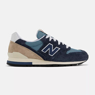 NEW BALANCE新百倫 Made in USA 996 美產(chǎn)慢跑鞋 透氣耐磨緩震支撐男士跑步鞋 藍(lán)色 U996TB 標(biāo)準(zhǔn)40/US7
