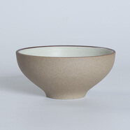 絲貝美瓷 日式餐具粗陶裝菜盤子西餐牛排盤深盤碟子創(chuàng)意陶瓷餐盤沙拉盤家用 4.75英寸飯碗
