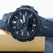 卡西歐（CASIO） 卡西歐CASIO手表PROTREK 太陽(yáng)能戶(hù)外登山男士防水腕表 PRW-6100Y-1B礦化玻璃