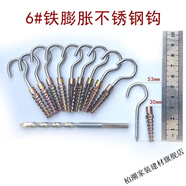 維諾亞小黃魚膨脹鉤子燈籠壁畫不銹鋼掛鉤燈鉤遮陽網(wǎng)外墻掛 6號(hào)輕質(zhì)磚專用[10套]鉆頭