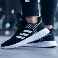 阿迪達(dá)斯 （adidas）跑步鞋男鞋2025新款夏季休閑鞋透氣慢跑休閑鞋運(yùn)動(dòng)鞋 F36331 44.5