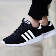 阿迪達斯 （adidas）男鞋秋季新款輕便透氣運動鞋黑白經(jīng)典休閑鞋跑步鞋BB9774 BB9774 42