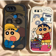 彩媛櫻小米8青春版手機殼mi8lite新款男女潮ml8lite保護套M1808D2TE全包防摔mi 8li 黑色【鵬校服小新】單殼 小米8 青春版