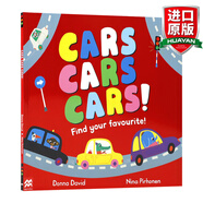 Cars Cars Cars! 英文原版 有趣的交通工具 轎車 兒童科普繪本 英文版 進口英語原版書籍