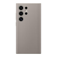 SAMSUNG 三星 Galaxy S24 超人造皮革手機殼 觸感柔軟 優(yōu)雅設(shè)計 防刷 美國版 灰褐色