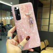 精綱盾 小米10s手機殼防摔可愛(ài)水鉆兔小米11/9pro全包邊網(wǎng)紅掛繩女潮 夢(mèng)幻貝殼【粉色+粉鉆兔】+手繩 小米10s