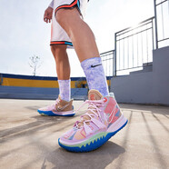 耐克（NIKE）KYRIE 7 歐文7 CNY中國(guó)年藍(lán)橙淡粉女鞋休閑運(yùn)動(dòng)鞋籃球鞋男鞋 CQ9327-600 40 (250mm)