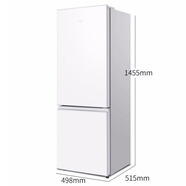 TCL BCD-118KA9家用小型節(jié)能小雙門冷藏冷凍電冰箱租房宿舍優(yōu)惠品尾貨 163升 R163L1-BZ 芭蕾白