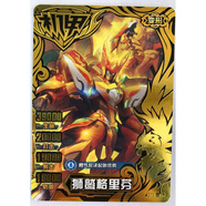 小米石六一兒童節卡片機甲英雄卡黑鉆卡全套31張16彈光翼騎士高文魔爵德 獅鷲格里芬R屬性