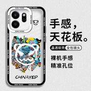 君自名 適用榮耀Play9T手機(jī)殼保護(hù)套天使眼鏡頭全包防摔卡通男女超薄透明軟殼 榮耀Play9T【涂鴉小熊】