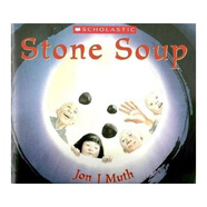 石頭湯 英文原版 Stone Soup 凱迪克大獎作家Jon J Muth代表作