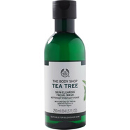 美體小鋪（The Body Shop）茶樹洗面奶祛痘減少油脂溫和滋潤舒緩 13.5oz 清潔