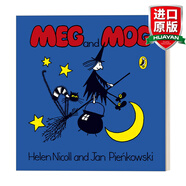 Meg and Mog 英文原版 女巫麥格和小貓莫格 紙板書(shū) 英文版 進(jìn)口英語(yǔ)原版書(shū)籍