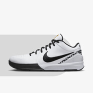 NIKE耐克Zoom Kobe 4科比4代白黑曼巴 耐磨減震 男子低幫實戰(zhàn)籃球鞋 FJ9363-100 42