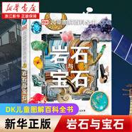 【科普系列自選】中國兒童百科全書(共4冊) DK兒童太空百科全書DK博物大百科 太空歷史科學自然動物世界地理 6-15歲中小學生版科普少年知識 巖石與寶石(精)/DK兒童圖解百科全書
