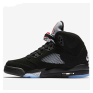 耐克（NIKE） 耐克【現(xiàn)貨斷碼】Jordan 5  AJ5 GS  經(jīng)典高幫潮流復(fù)古籃球鞋 845036-003黑色36.5 36.5