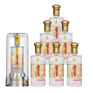 五糧液（WULIANGYE）股份公司出品  濃香型白酒 迎賓送禮自飲 糧食酒水禮盒白酒 52度 500mL 6瓶 一尊天下·經(jīng)典