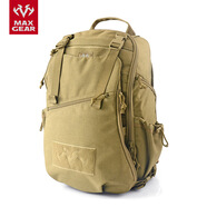 MAXGEAR 馬蓋先鵠鷹戰(zhàn)術(shù)雙肩背包男 多功能戶外特種軍迷彩登山徒步旅行 卡其色