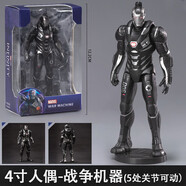 中動(dòng)玩具漫威鋼鐵俠mk85手辦復(fù)仇者聯(lián)盟4英雄可動(dòng)人偶蜘蛛俠男孩玩具3 4寸戰(zhàn)爭(zhēng)機(jī)器