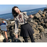 百折裙半身裙氣質(zhì)款灰色百褶裙秋冬款女 2022新款高腰半身裙小個(gè)子超火 黑色【秋冬】 5XL_/腰-92厘米(180-200斤)