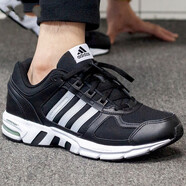 阿迪達(dá)斯 （adidas）男鞋春季新款運(yùn)動(dòng)鞋網(wǎng)面透氣緩震輕便跑步鞋EQT潮流休閑鞋 FW9995/EQT潮鞋/黑灰 44