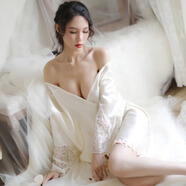 GFM 情趣內(nèi)衣性感睡衣夏季真冰絲睡袍蕾絲學(xué)生夫妻刺激旗袍風(fēng)成人用品方便房事女高檔制服誘惑級污度sm7582白