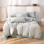 金絲莉（KINTHERI）尊享全棉貢緞套件梵迪 圖色 被套200x230cm