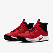 耐克（NIKE）男鞋新款 PG3 泡椒3 保羅喬治3代 NASA聯(lián)名籃球鞋 BQ6242-007 AO2607-600/PG3 紅 40