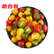 京地達山東壽光圣女果小番茄三色組合酸甜口單果8g+凈重3斤源頭直發(fā)包郵