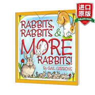 Rabbits Rabbits & More Rabbits 英文原版繪本 兔子 兔子 和更多的兔子 蓋爾吉本斯少兒百科系列 英文版 進口英語原版書籍 藍思閱讀指數(shù)610L