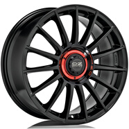 OZ輪轂 Superturismo Evoluzione 18 19 20寸 改裝 胎鈴 Gloss Black + Red Letteri 18x8