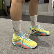 耐克（NIKE）Air Jordan Tatum 2 塔圖姆2代 男子減震耐磨低幫實戰(zhàn)運動籃球鞋 FJ6458-700黃青粉 44 (280mm)