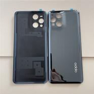 適用oppo findx3后蓋原裝Findx3pro手機電池蓋后殼玻璃FINDX3背屏 Findx3/x3pro黑色 帶背膠+散熱