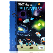 英文原版360 POP-UP. THE UNIVERSE宇宙 360度劇場(chǎng)立體書 進(jìn)口新奇特玩具書  小學(xué)教輔