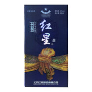 紅星北京紅星二鍋頭 清香型陳年瓶裝 十年左右老酒包裝微瑕 介意慎拍 45度 500mL 1瓶 五星淡雅濃香