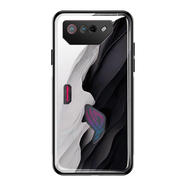 創(chuàng  )酷 適用華碩rog7手機殼rog3個(gè)性rog6創(chuàng  )意游戲敗家之眼rog5s可愛(ài)感玻璃黑白油畫(huà) 【CK185黑白油畫(huà)】鋼化玻璃殼 ROG Phone 7