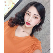 特尚萊菲 雙面80支冰絲光棉T恤女短袖純棉新款寬松百搭顯瘦上衣夏 ZCF190201 橙色-V領(lǐng) S