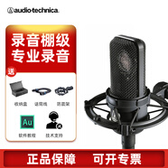鐵三角（Audio-technica） AT4040電容麥克風(fēng)有聲書錄音設(shè)備喜馬拉雅合唱聲卡套裝 鐵三角at4040標(biāo)配